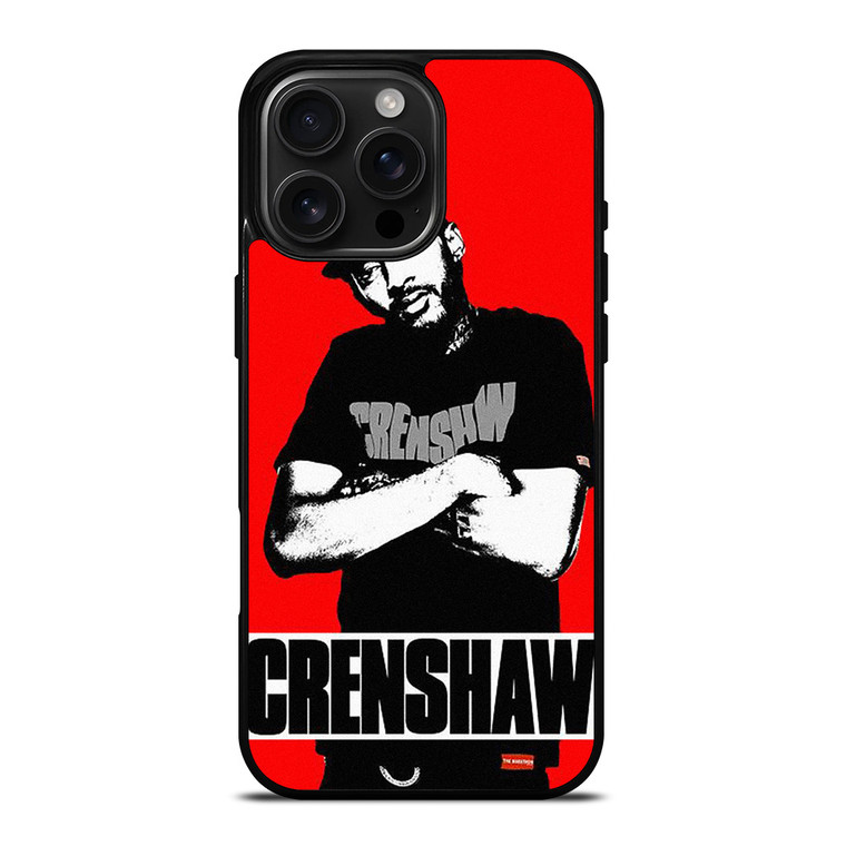 NIPSEY HUSSLE CRENSHAW RAPPER iPhone 16 Pro Max Case Cover