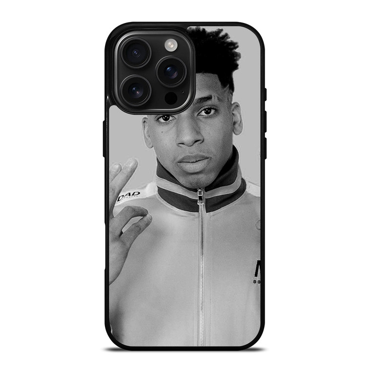 NLE CHOPPA RAPPER BLACK WHITE iPhone 16 Pro Max Case Cover