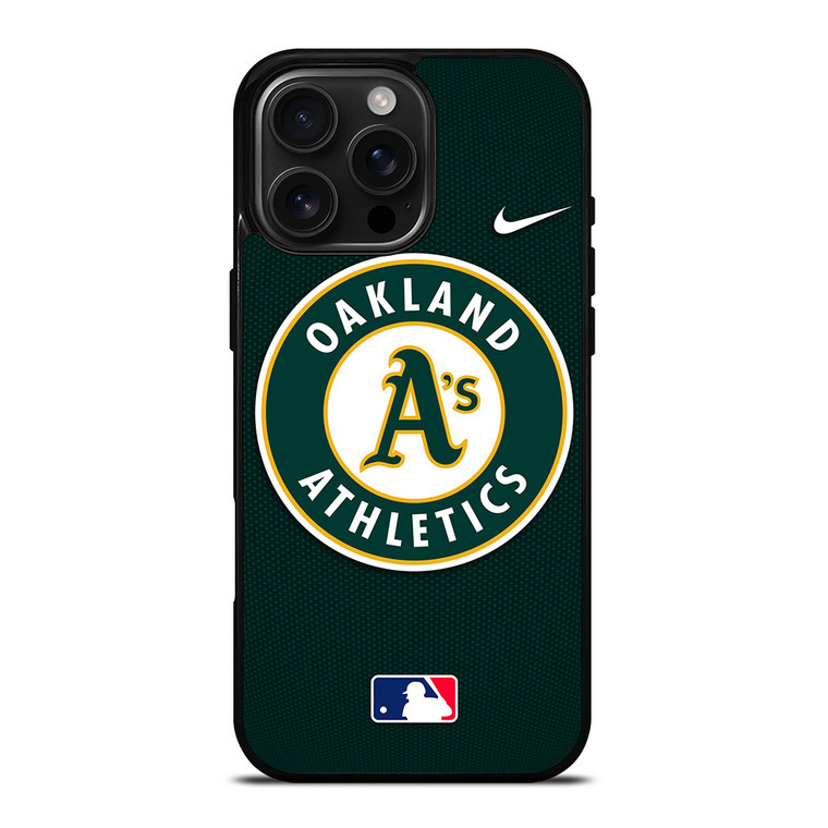 OAKLAND ATHLETICS MLB BASEBALL NIKE iPhone 16 Pro Max Case Cover