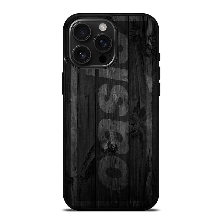 OASIS ROCK BAND WOODEN LOGO iPhone 16 Pro Max Case Cover