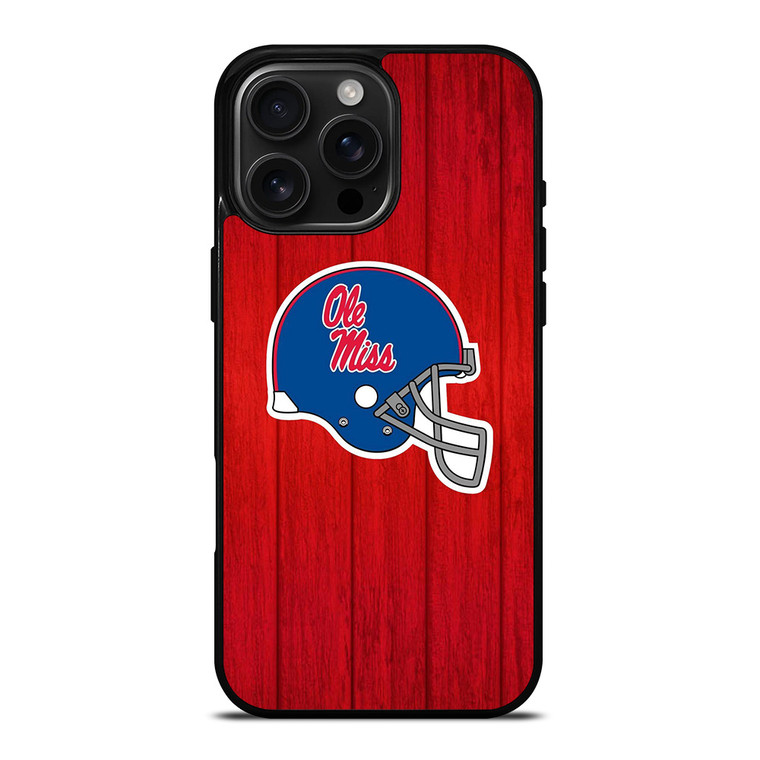 OLE MISS UNIVERSITY FOOTBALL 2 iPhone 16 Pro Max Case Cover