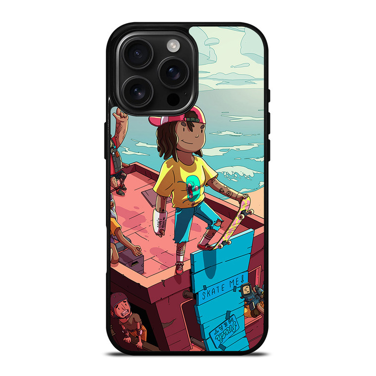 OLLIOLLI WORLD SKATEBOARD GAMES iPhone 16 Pro Max Case Cover