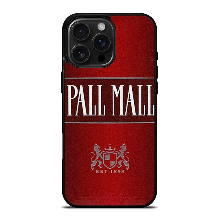 PALL MALL CIGARETTES RED iPhone 16 Pro Max Case Cover PALL MALL CIGARETTES RED iPhone 16 Pro Max Case Cover
