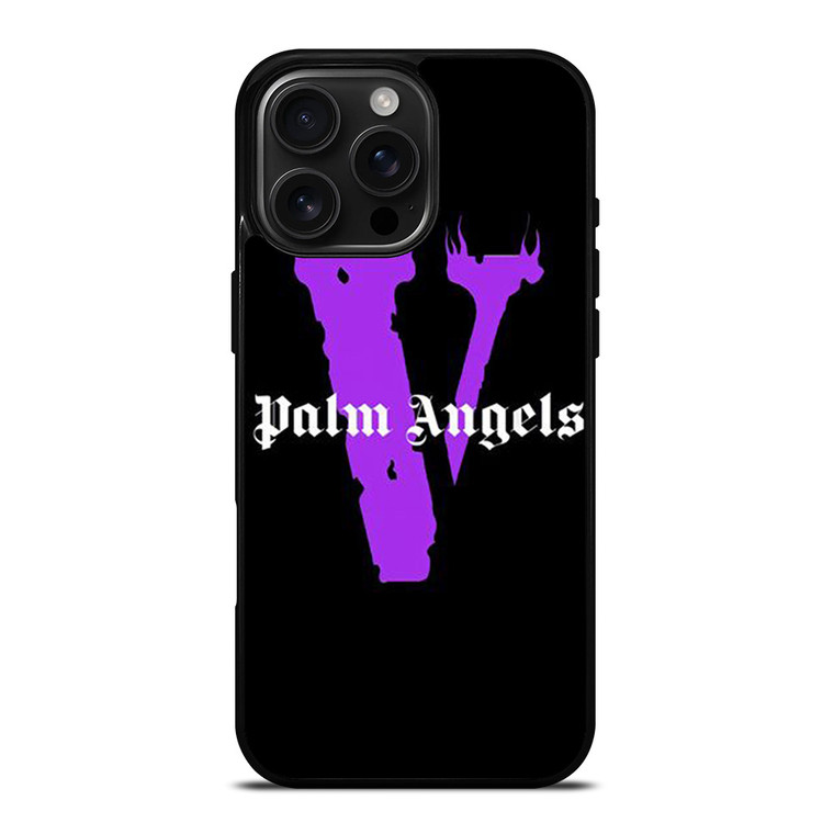 PALM ANGELS VLONE PURPLE iPhone 16 Pro Max Case Cover