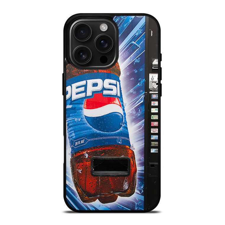 PEPSI SOFT DRINK VENDING MACHINE iPhone 16 Pro Max Case Cover