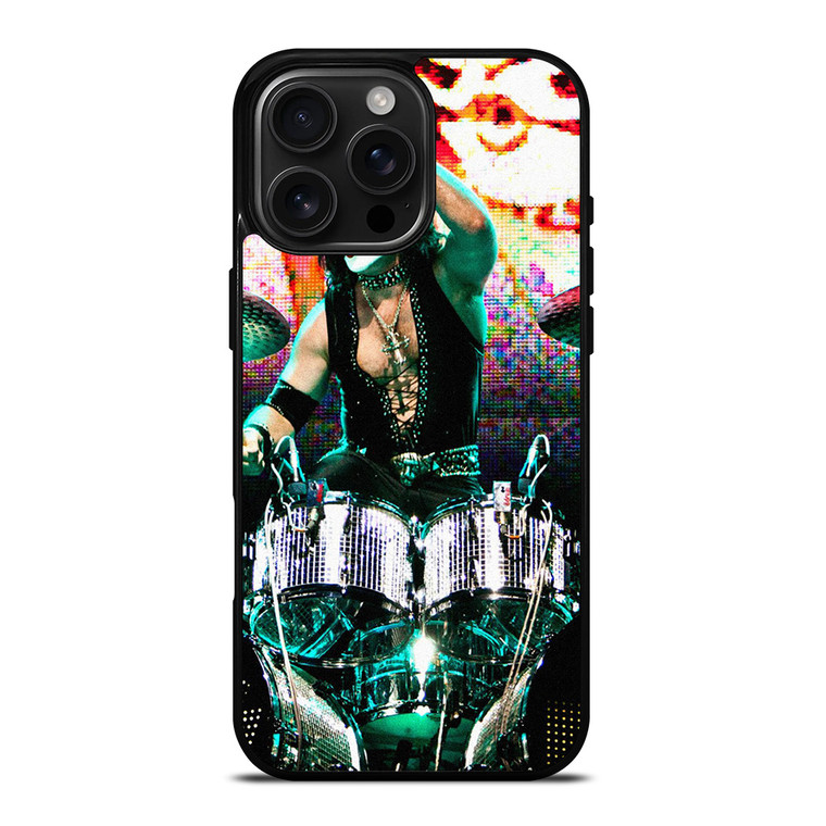 PETER CRISS DRUMMER KISS BAND iPhone 16 Pro Max Case Cover