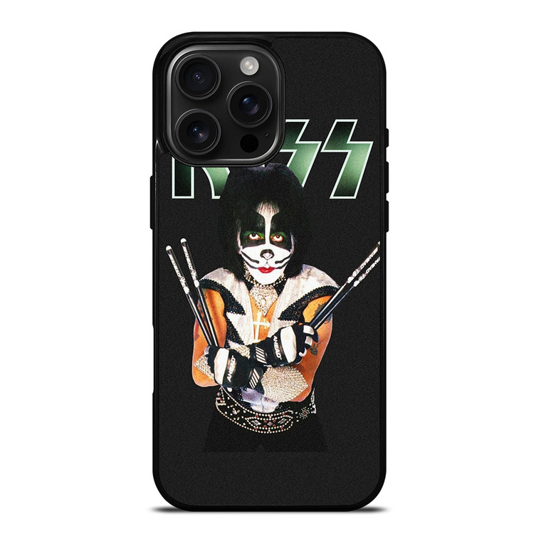 PETER CRISS KISS ROCK BAND iPhone 16 Pro Max Case Cover