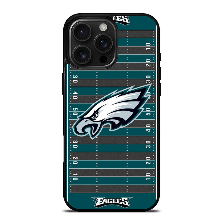 PHILADELPHIA EAGLES FOOTBALL FIELD iPhone 16 Pro Max Case Cover