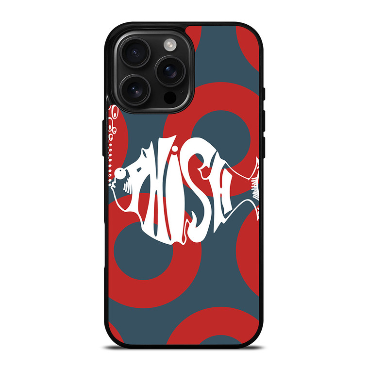 PHISH ROCK BAND LOGO iPhone 16 Pro Max Case Cover