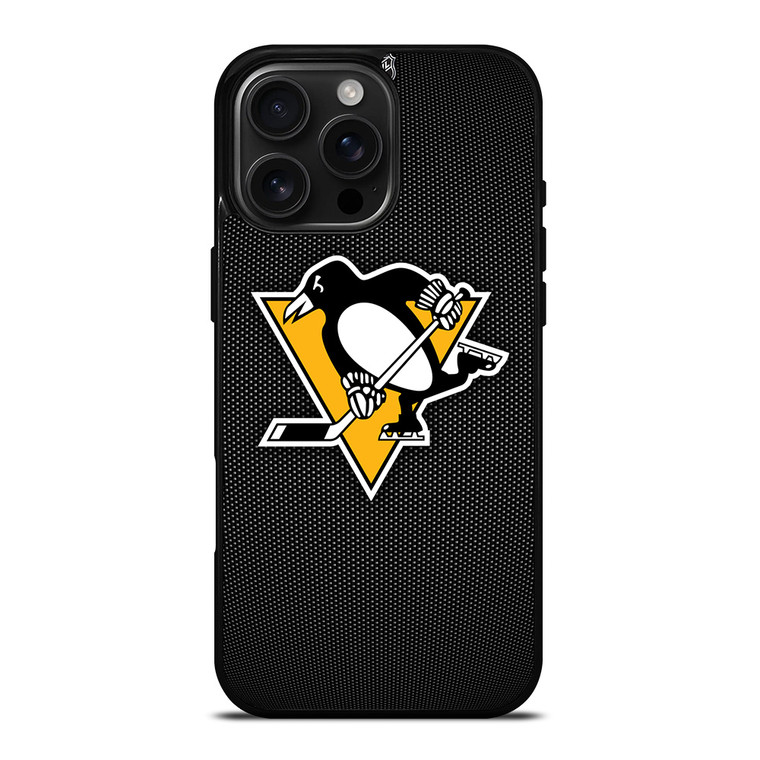 PITTSBURGH PENGUINS HOCKEY NHL LOGO iPhone 16 Pro Max Case Cover