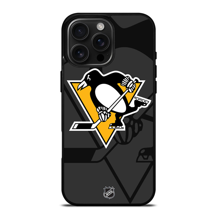 PITTSBURGH PENGUINS NHL TEAM iPhone 16 Pro Max Case Cover