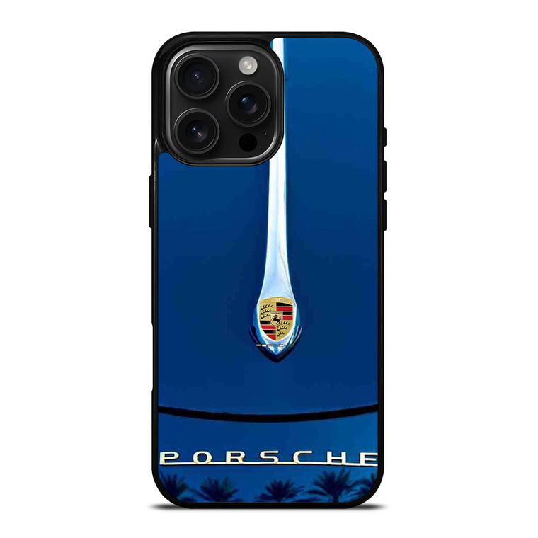 PORSCHE CAR LOGO HOOD EMBLEM iPhone 16 Pro Max Case Cover