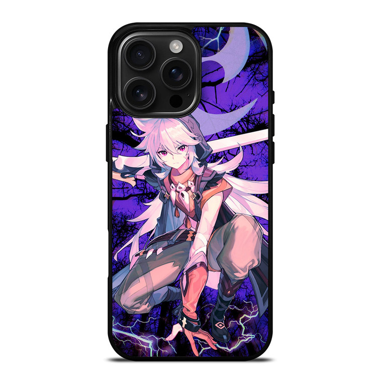 RAZOR GENSHIN IMPACT COOL iPhone 16 Pro Max Case Cover