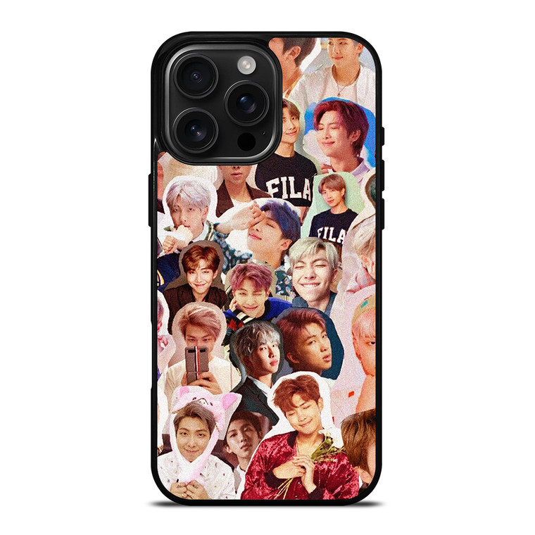RM KIM NAM JOON BTS BANGTAN BOYS COLLAGE iPhone 16 Pro Max Case Cover