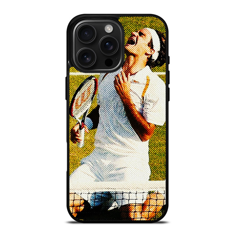 ROGER FEDERER TENNIS iPhone 16 Pro Max Case Cover
