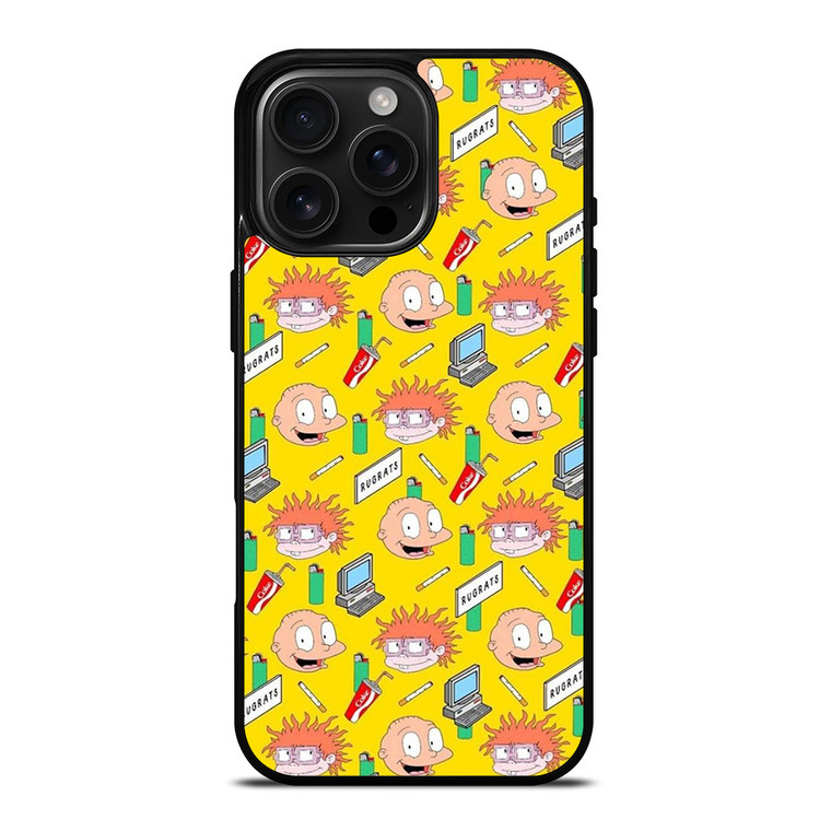 RUGRATS CARTOON PATTERN iPhone 16 Pro Max Case Cover