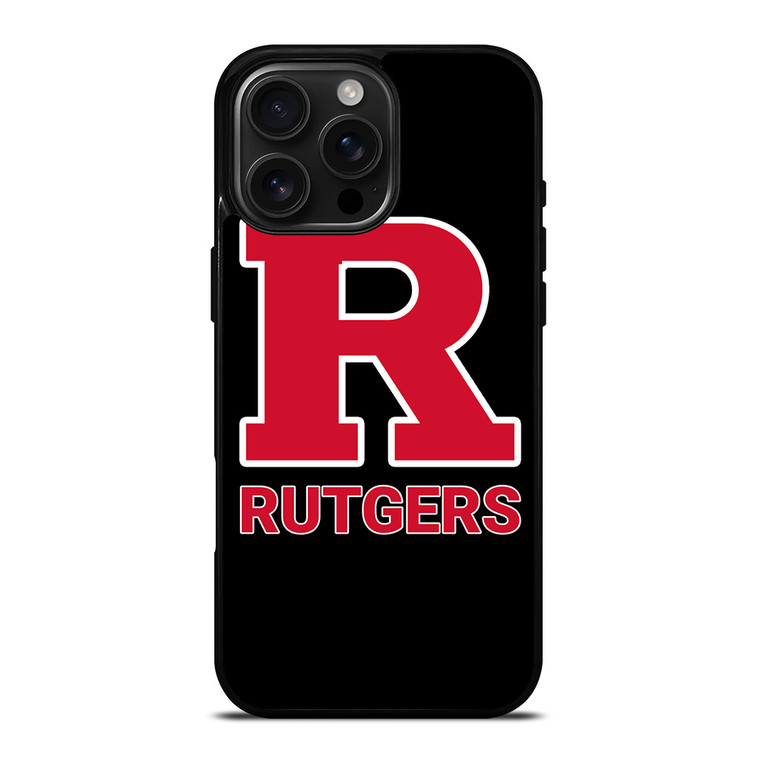 RUTGERS SCARLET KNIGHTS FOOTBALL iPhone 16 Pro Max Case Cover