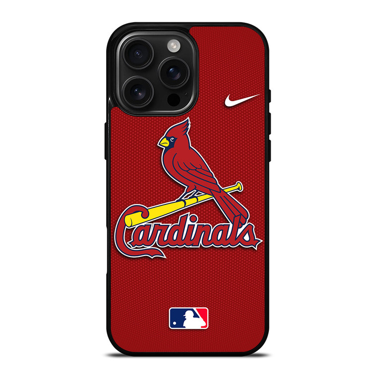 SAINT LOUIS CARDINALS MLB BASEBALL NIKE iPhone 16 Pro Max Case Cover