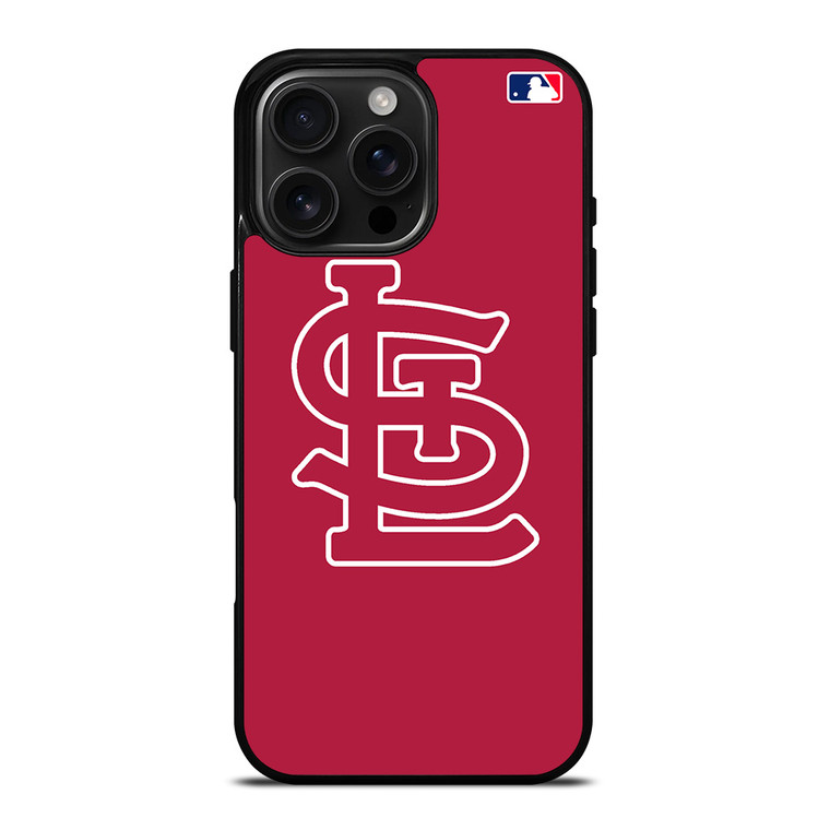 SAINT LOUIS CARDINALS MLB LOGO iPhone 16 Pro Max Case Cover