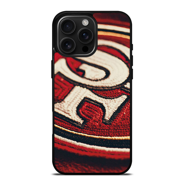 SAN FRANCISCO 49ERS SF FOOTBALL TEAM iPhone 16 Pro Max Case Cover