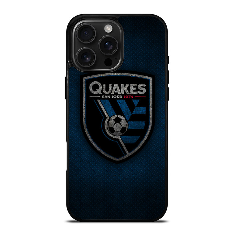 SAN JOSE EARTHQUAKES SOCCER MLS iPhone 16 Pro Max Case Cover