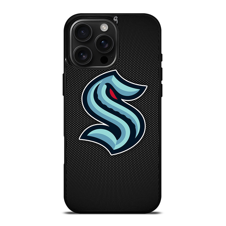 SEATTLE KRAKEN HOCKEY NHL LOGO iPhone 16 Pro Max Case Cover