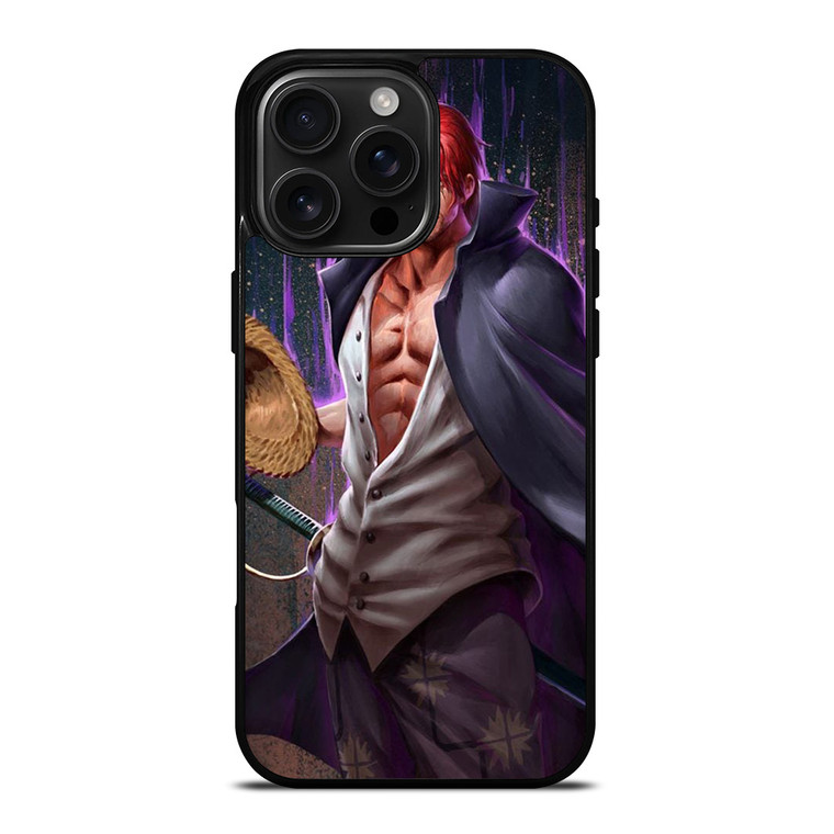 SHANKS ONE PIECE ANIME iPhone 16 Pro Max Case Cover