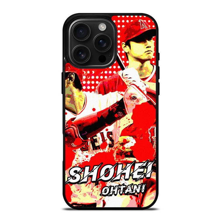 SHOHEI OHTANI LOS ANGELES ANGELS iPhone 16 Pro Max Case Cover