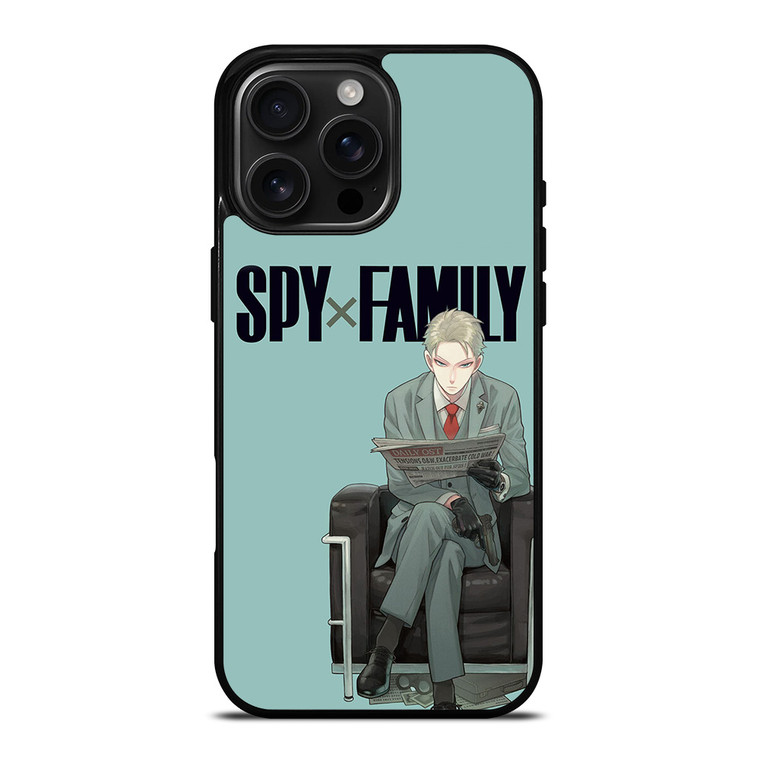 SPY X FAMILY LOID FORGER COMIC iPhone 16 Pro Max Case Cover
