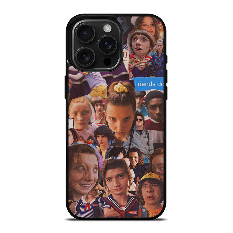 STRANGER THINGS COLLAGE iPhone 16 Pro Max Case Cover