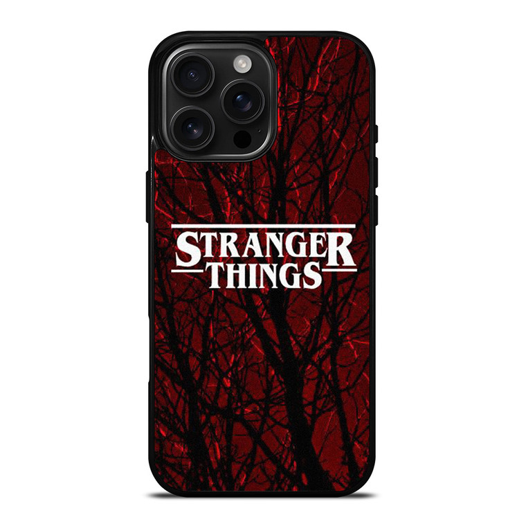 STRANGER THINGS LOGO iPhone 16 Pro Max Case Cover
