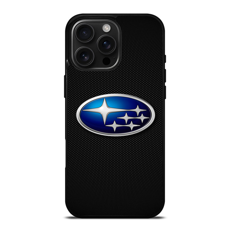 SUBARU CARS CARBON FIBER iPhone 16 Pro Max Case Cover