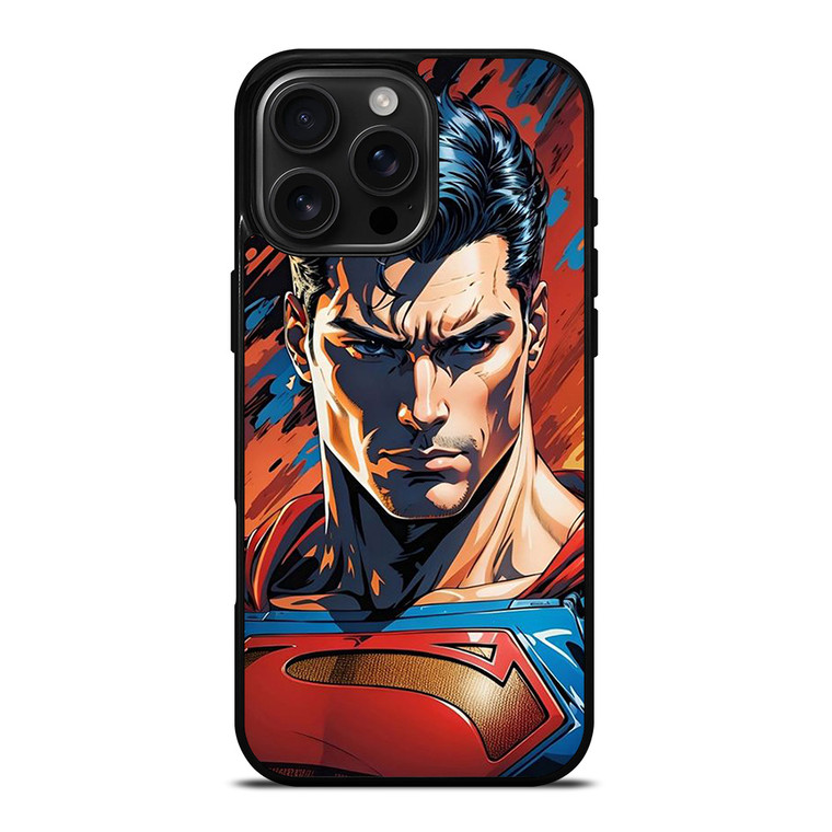 SUPERMAN CLARK KENT DC COMICS iPhone 16 Pro Max Case Cover
