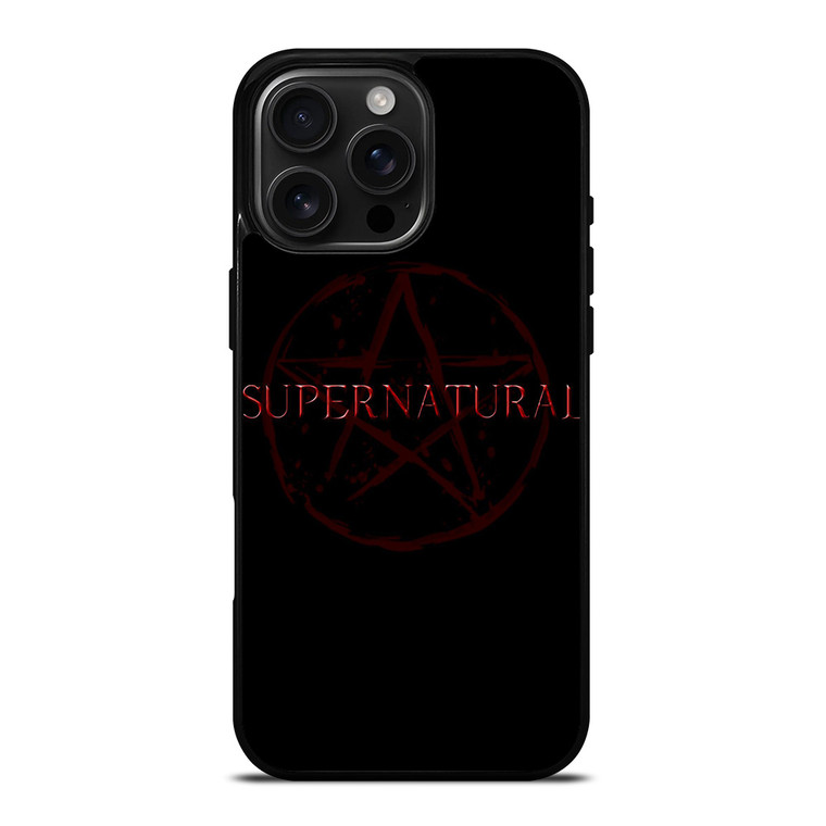 SUPERNATURAL MOVIES LOGO 2 iPhone 16 Pro Max Case Cover