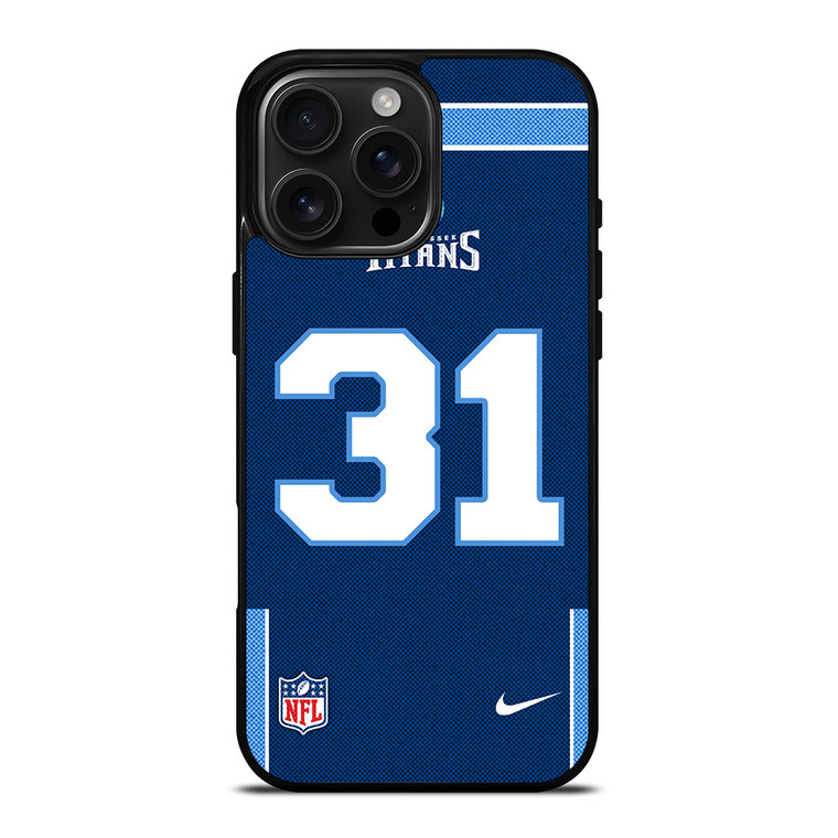 TENNESSEE TITANS KEVIN BYARD 31 NFL NIKE iPhone 16 Pro Max Case Cover