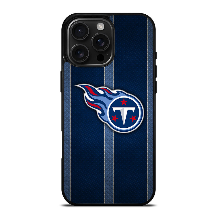 TENNESSEE TITANS NFL METAL STRIPE iPhone 16 Pro Max Case Cover