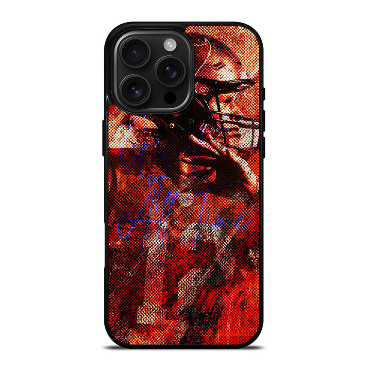 TOM BRADY GOAT TAMPA BAY BUCCANEERS iPhone 16 Pro Max Case Cover