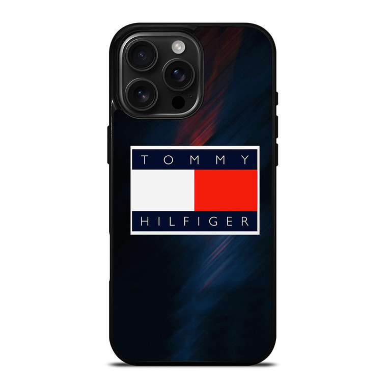 TOMMY HILFIGER LOGO ICON ART iPhone 16 Pro Max Case Cover