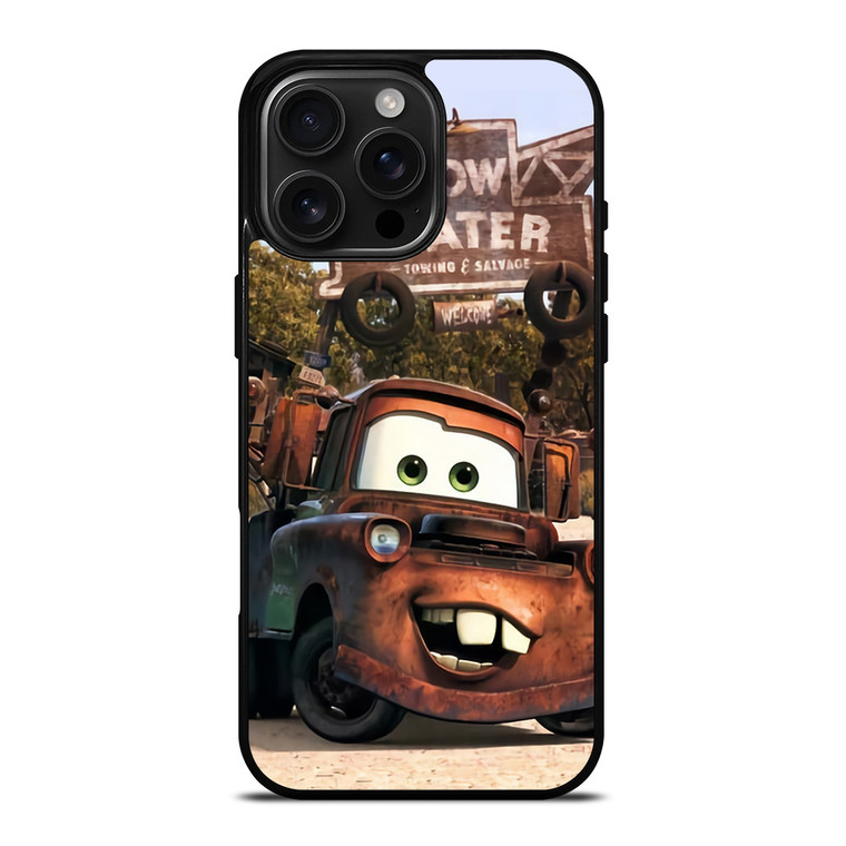 TOW MATER CARS CARTOON iPhone 16 Pro Max Case Cover