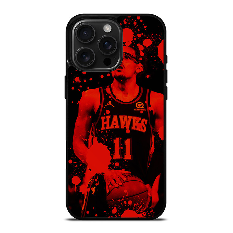 TRAE YOUNG ATLANTA HAWKS 2 iPhone 16 Pro Max Case Cover TRAE YOUNG ATLANTA HAWKS 2 iPhone 16 Pro Max Case Cover