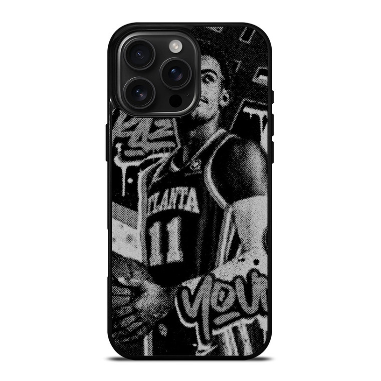 TRAE YOUNG ATLANTA HAWKS 3 iPhone 16 Pro Max Case Cover
