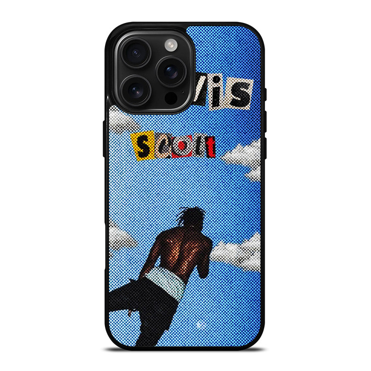 TRAVIS SCOTT RAPPER RETRO iPhone 16 Pro Max Case Cover