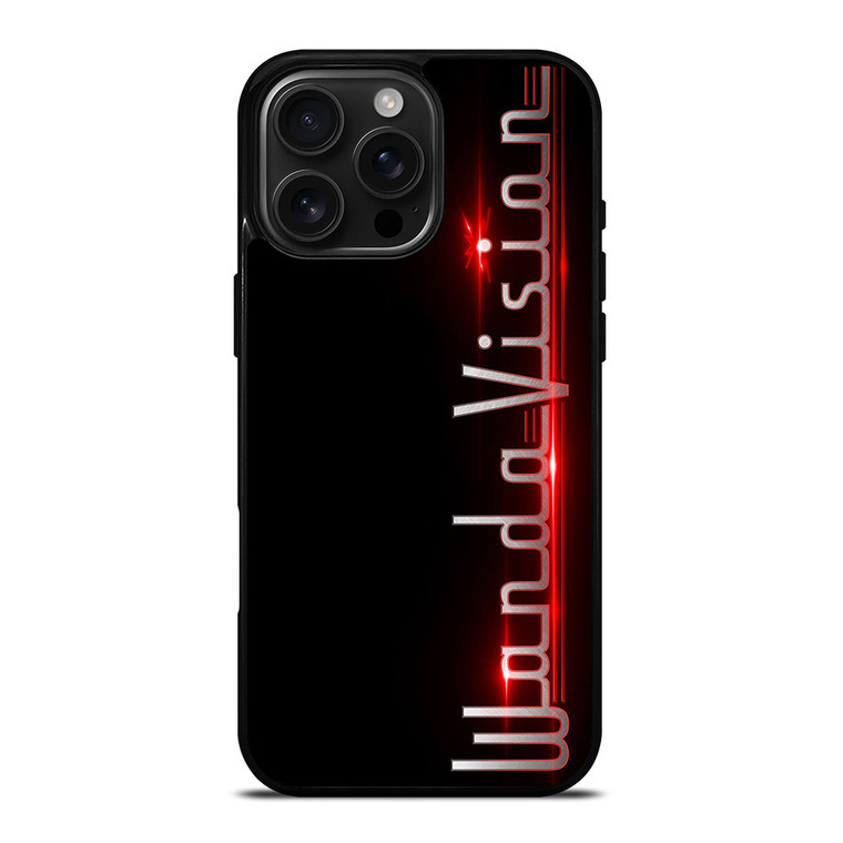 WANDAVISION MARVEL LOGO iPhone 16 Pro Max Case Cover