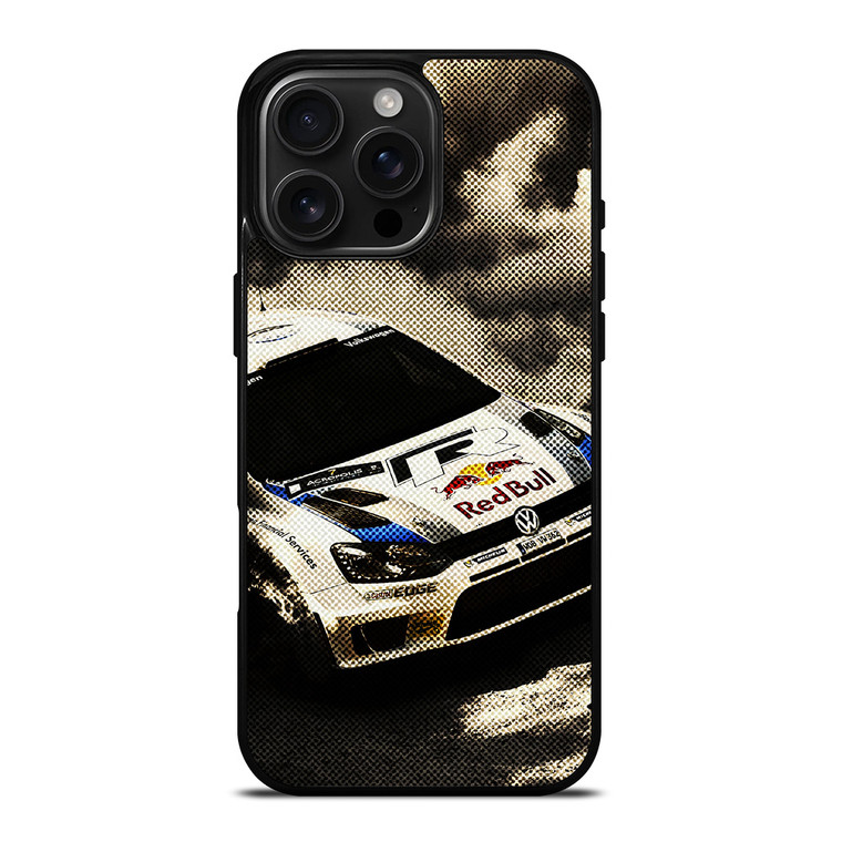 WRC RALLY VOLKSWAGEN POLO iPhone 16 Pro Max Case Cover