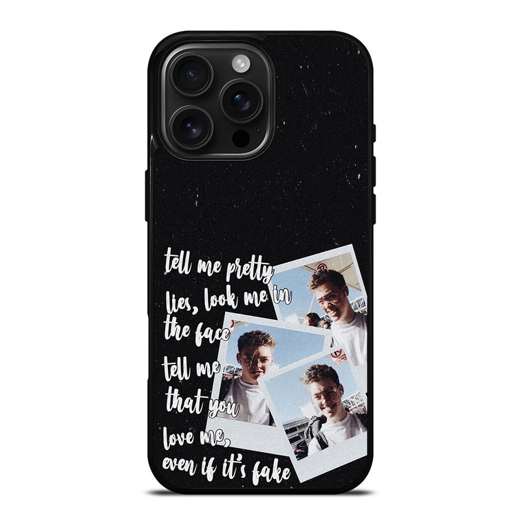 ZACH HERRON WHY DONT WE MEMBER iPhone 16 Pro Max Case Cover