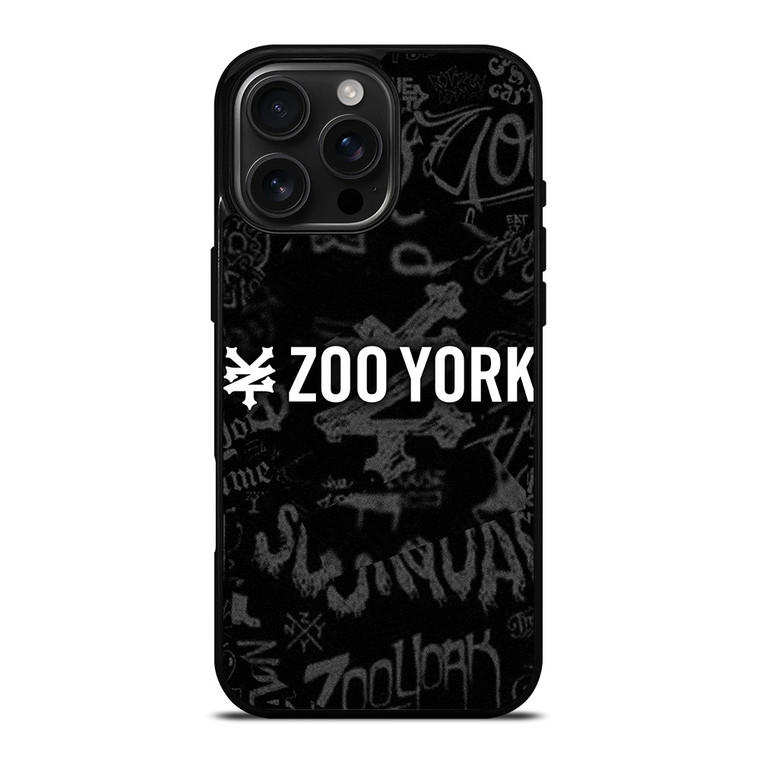 ZOO YORK SKATEBOARD ABSTRACT iPhone 16 Pro Max Case Cover