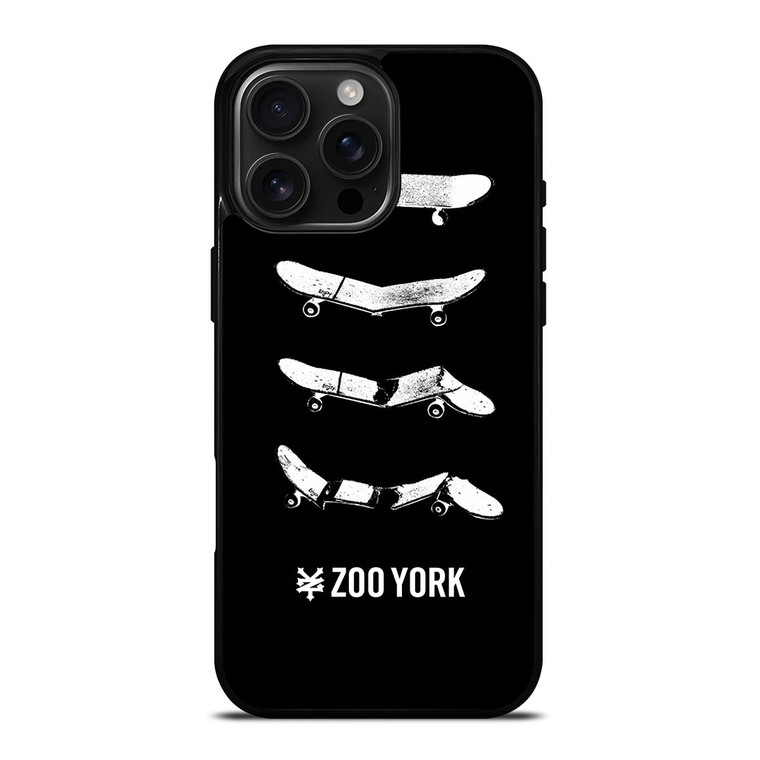 ZOO YORK SKATEBOARD EVOLUTION iPhone 16 Pro Max Case Cover