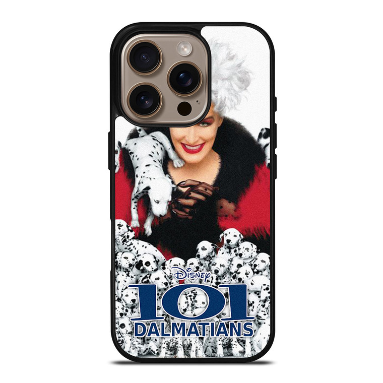 101 DALMATIANS CRUELLA DE VIL iPhone 16 Pro Case Cover