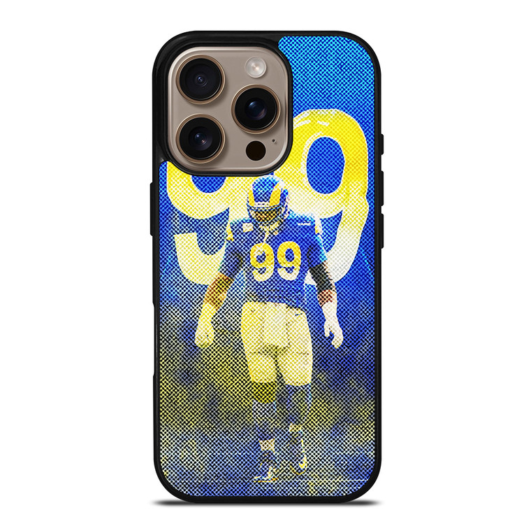 AARON DONALD 99 LOS ANGELES RAMS NFL FOOTBALL iPhone 16 Pro Case Cover AARON DONALD 99 LOS ANGELES RAMS NFL FOOTBALL iPhone 16 Pro Case Cover
