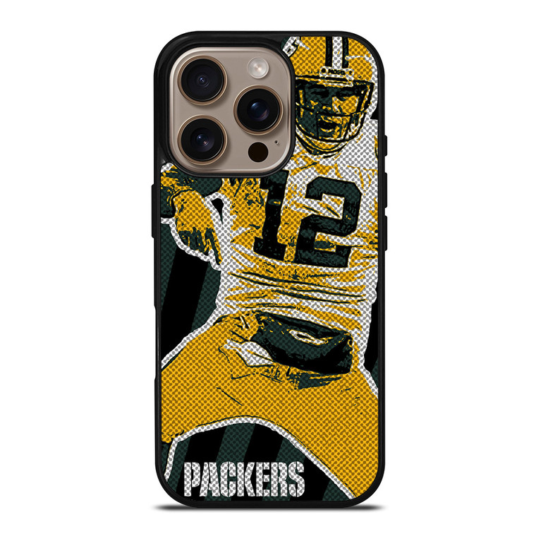 AARON RODGERS GREEN BAY PACKERS NFL 2 iPhone 16 Pro Case Cover